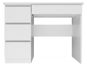 Białe skandynawskie biurko - Oraso 2X