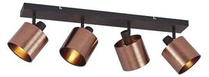 Lindby - Joudy 4 Lampa Sufitowa Bronze/Black