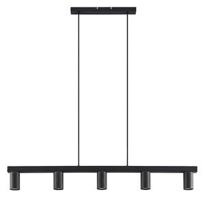 Lindby - Baliko 5 Lampa Wisząca Black