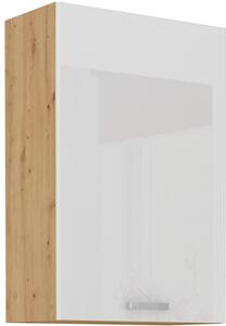 Szafka kuchenna wisząca górna ARTISAN HG 60 G-90 1F Biały/Dąb Artisan