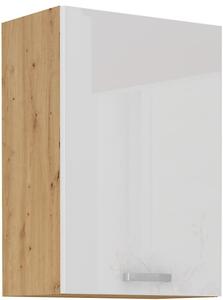 Szafka kuchenna wisząca górna ARTISAN HG 45 G-72 1F Biały/Dąb Artisan