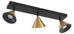 Lucande - Kartio 3 Lampa Sufitowa Brass