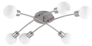 Lindby - Agmar 6 Lampa Sufitowa Nickel