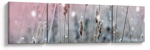 Obraz - Zimowy krajobraz (170x50 cm)