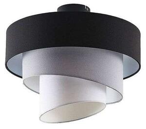 Lindby - Coria Lampa Sufitowa Black/Grey