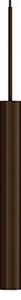 Audo Copenhagen - Tubulaire Lampa Wisząca H48 Alu/Anodized Bronzed
