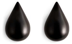 Normann Copenhagen - Dropit Hooks Large 2 pcs. Black