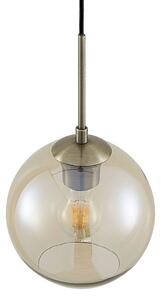 Lindby - Jurian Lampa Wisząca Brass/Amber