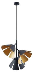 Lucande - Jemmily 3 Lampa Wisząca Black/Gold