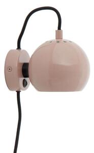 Frandsen - Ball Lampa Ścienna Glossy Nude