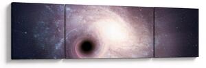 Obraz - Galaktyki spiralne (170x50 cm)
