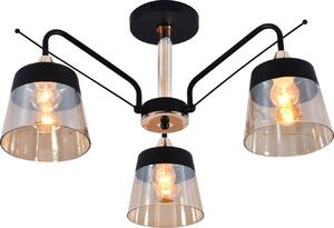 Nowoczesna lampa sufitowa z trzema kloszami - L7-E43