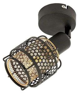 Lindby - Eudoria Lampa Sufitowa Black/Gold