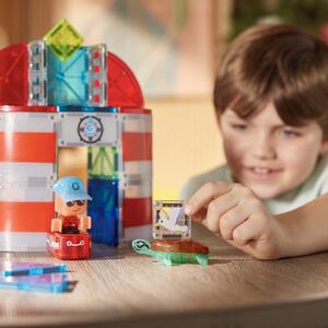 MAGNA-TILES® Lighthouse Rescue 26 el. – klocki magnetyczne Latarnia Morska i akcja ratunkowa
