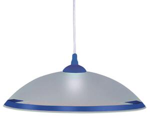 Biało-niebieska kuchenna lampa wisząca - S563-Toba