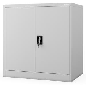 Szafka na akta osobowe, głęboka, szara, 900x930x600 mm: BEATA D600