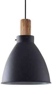 Lindby - Trebale Lampa Wisząca Black/Wood