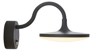 Arcchio - Fineria Zewnętrzna Lampa Ścienna w/Sensor Dark Grey
