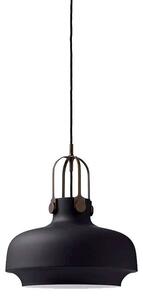 &Tradition - Copenhagen SC7 Lampa Wisząca Matt Black/Bronzed Brass