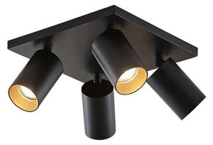 Arcchio - Brinja 4 Lampa Sufitowa Black/Gold