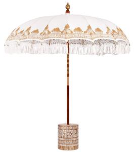 Baliński Parasol z Bazą Kremowy 215 x 215 x 260 cm