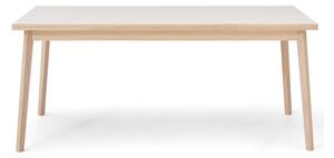 Rozkładany stół z białym blatem Hammel Single 180x90 cm