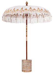Baliński Parasol z Bazą Kremowy 185 x 185 x 260 cm