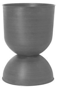 Ferm Living - HourGlas Pot Large Black/D. Grey