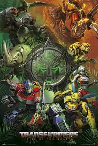 Plakat, Obraz Transformers Rise of the Beasts, (61 x 91.5 cm)