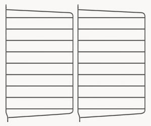 Panel ścienny String System, W 30 x Sz 50 cm, różne rozmiary