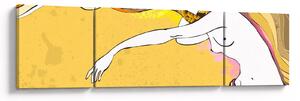 Obraz - Dziewczyna (170x50 cm)