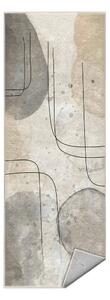 Szaro-kremowy chodnik odpowiedni do prania 80x200 cm Simple Lines – Mila Home