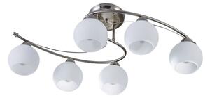 Lindby - Svean 6 Lampa Sufitowa White/Nickel