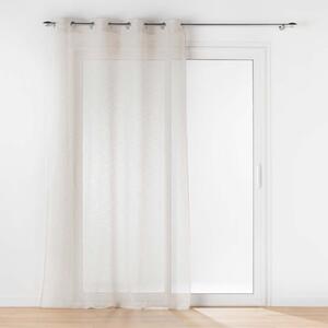 Firanka z woalu w kolorze kości słoniowej 140x240 cm Carlin – douceur d'intérieur