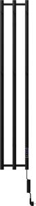 Mexen Pino grzejnik elektryczny z wieszakami na ręczniki 1405 x 242 mm, 200 W, czarny - W301-1405-242-00-70