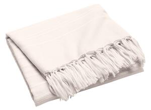 Kremowa bawełniana narzuta 125x150 cm Lilia – douceur d'intérieur