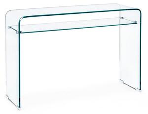 Szklana konsola 35x110 cm Iride – Bizzotto