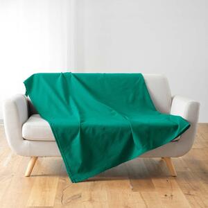 Zielononiebieska narzuta 180x220 cm Lucile – douceur d'intérieur