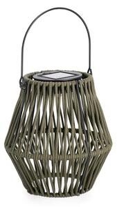 Solarny lampion LED w kolorze khaki (wysokość 17 cm) Juny – Yes Everyday