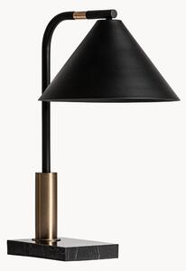 Lampa stołowa z marmurową podstawą Anita