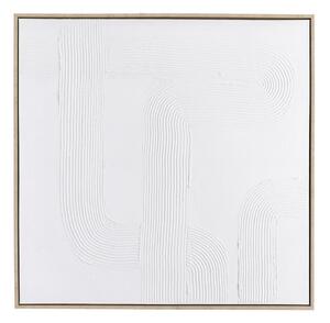 Ręcznie malowany obraz na płótnie z ramą w zestawie 83x83 cm Texture – Bizzotto