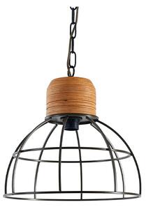 Lindby - Arinthea Lampa Wisząca Wood/Black