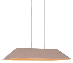 Nowoczesna lampa wisząca beżowa z wbudowaną diodą LED z 3-stopniową regulacją - Dani Oswietlenie wewnetrzne