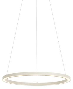 Lampa wisząca Design Beżowa 60cm z LED Ściemnianą 3-stopniowo - Girello