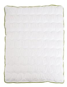 Całoroczna kołdra pikowana BELLA ALOE VERA 140x200 cm, biała