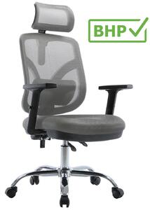 Ergonomiczne krzesło biurowe Jokasta, zgodne z normą BHP