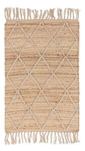 Dywan z juty tkany ręcznie w naturalnym kolorze 60x90 cm Shaila – Yes Everyday