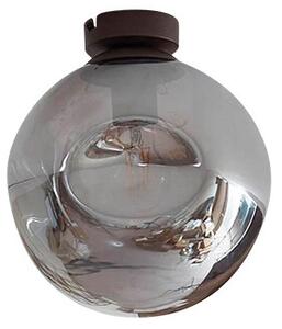 Lindby - Valentina Lampa Sufitowa Smoked Grey/Coffee