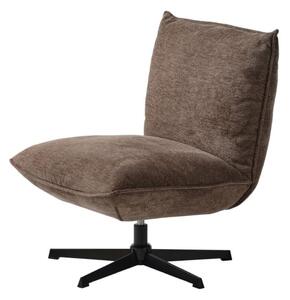 Fotel wypoczynkowy Fraser z funkcją obrotu (49140004), brązowy