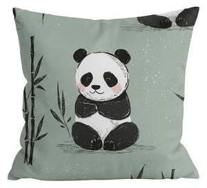 Poszewka na poduszkę z mikrofibry PANDA RELAX 45x45 cm, miętowy